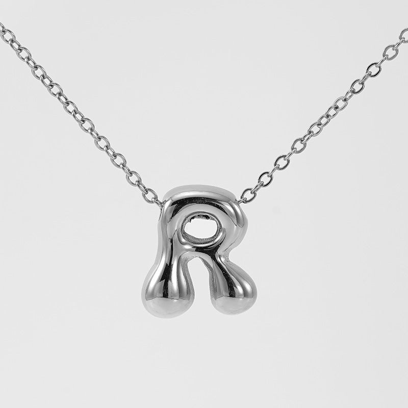 Collier lettre personnalisable